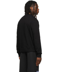 Lanvin Black Embroidered Sweatshirt