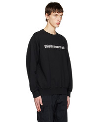 thisisneverthat Black Embroidered Sweatshirt