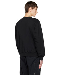 thisisneverthat Black Embroidered Sweatshirt