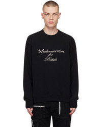 Undercoverism Black Embroidered Sweatshirt