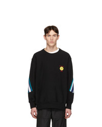 Vier Black Facetasm Edition Smiley Patch Sweatshirt