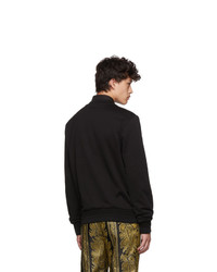 Dolce and Gabbana Black King Patch Sweatshirt