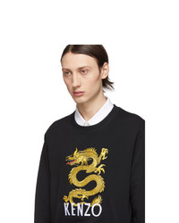 Kenzo Black Limited Edition Dragon Sweatshirt
