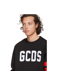 Gcds Black Logo Sweatshirt