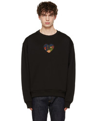 Dolce & Gabbana Black Reborn To Live Sweatshirt