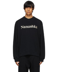 Nanushka Black Remy Logo Sweatshirt