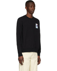 Casablanca Black Soleil Levant Patch Sweatshirt