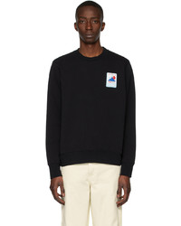 Casablanca Black Soleil Levant Patch Sweatshirt