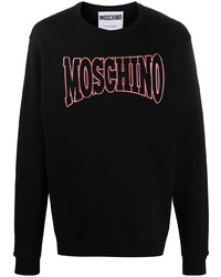 Moschino Logo Embroidered Sweatshirt
