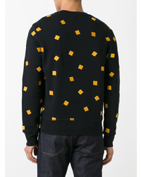 AMI Alexandre Mattiussi Sweatshirt With Square Embroidery