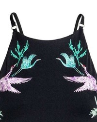 H&M Swimsuit With Embroidery