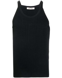 Wales Bonner Logo Embroidered Ribbed Tank Top