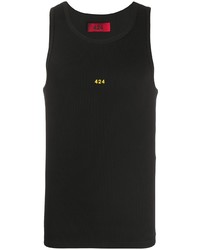 424 Logo Embroidered Tank Top