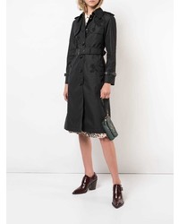 Coach Embellished Trench Coat