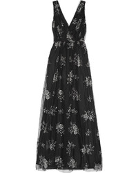 Nina Ricci Embroidered Tulle Gown