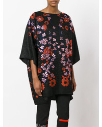 Talbot Runhof Floral Embroidered Tunic