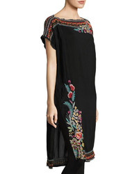 Johnny Was Janice Embroidered Long Tunic