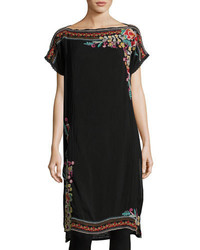 Johnny Was Janice Embroidered Long Tunic