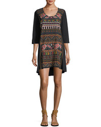 Johnny Was Waleska Embroidered Tunic Plus Size
