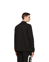 Heron Preston Black Style Mock Neck Long Sleeve T Shirt