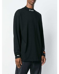 Heron Preston Style Mockneck T Shirt