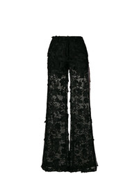 Ainea Embroidered Flared Trousers