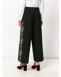 Vivetta Embroidered Wide Leg Trousers
