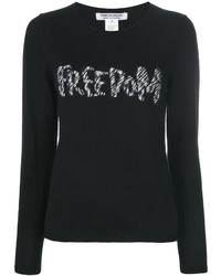 Comme des Garcons Comme Des Garons Comme Des Garons Freedom Embroidered Jumper