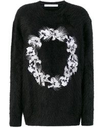 Givenchy Floral Embroidered Sweater