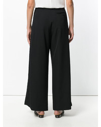 Y's Embroidered Trim Wide Leg Trousers