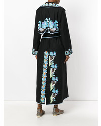 Yuliya Magdych Opium Embroidered Wrap Dress