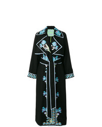 Yuliya Magdych Opium Embroidered Wrap Dress