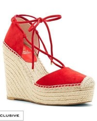 Vince Camuto Airlia Platform Espadrille Tie Wedge