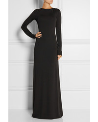 Calvin Klein Collection Phebe Open Back Stretch Jersey Gown
