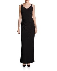 Laundry by Shelli Segal Crossback Gown