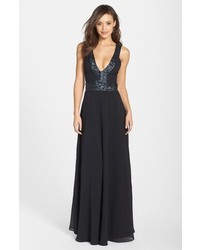 Dress the Population Delani Crepe Gown