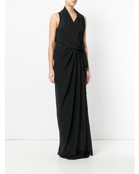 Rick Owens Draped Halter Gown
