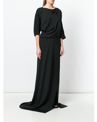 Chalayan Draped Side Slit Gown