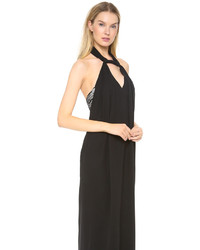 Derek Lam Gown With Embroidered Back Panel