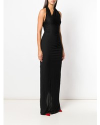 Alexander McQueen Jersey Fitted Gown