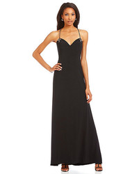 Joanna Chen New York Beaded Back Gown