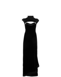 Unravel Project Layered Velvet Dress