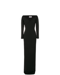 SOLACE London London Wide V Neck Victorie Gown