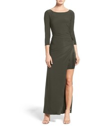 Laundry by Shelli Segal Matte Jersey Gown
