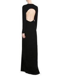 Thierry Mugler Mugler Floor Length Gown With Cut Out Back