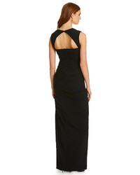 Nicole Miller Collection Felicity Techy Crepe Gown
