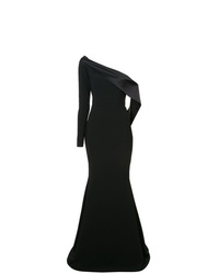Christian Siriano Off Shoulder Flared Gown