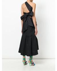 Teija Ruched Bow Back Dress