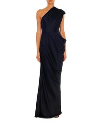 Camilla And Marc Sea Sparrow One Shoulder Gown