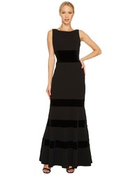 Vince Camuto Sleeveless Bateau Neck Mermaid Gown Dress